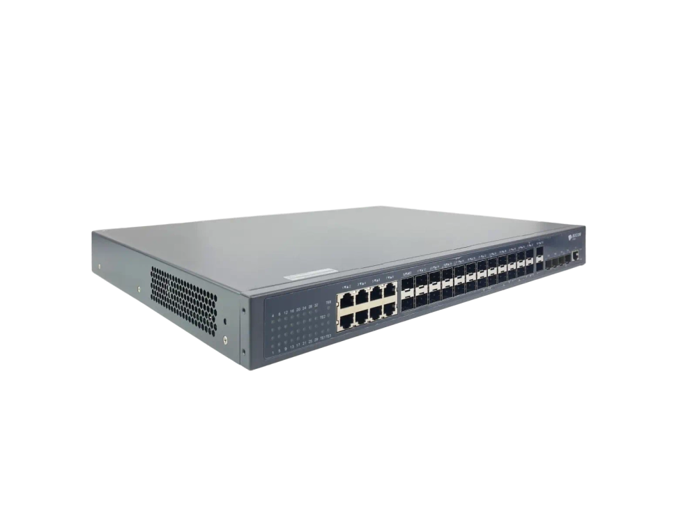 Управляемый коммутатор BDCOM S3900, 24 SFP 1Гбит/с, 8 RJ45 1Гбит/с, 6 SFP+ 10Гбит/с, L3