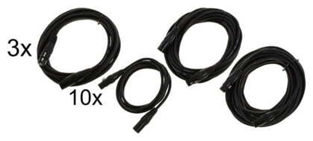 DMX-кабель Stairville DMX Cable Set "Mix"