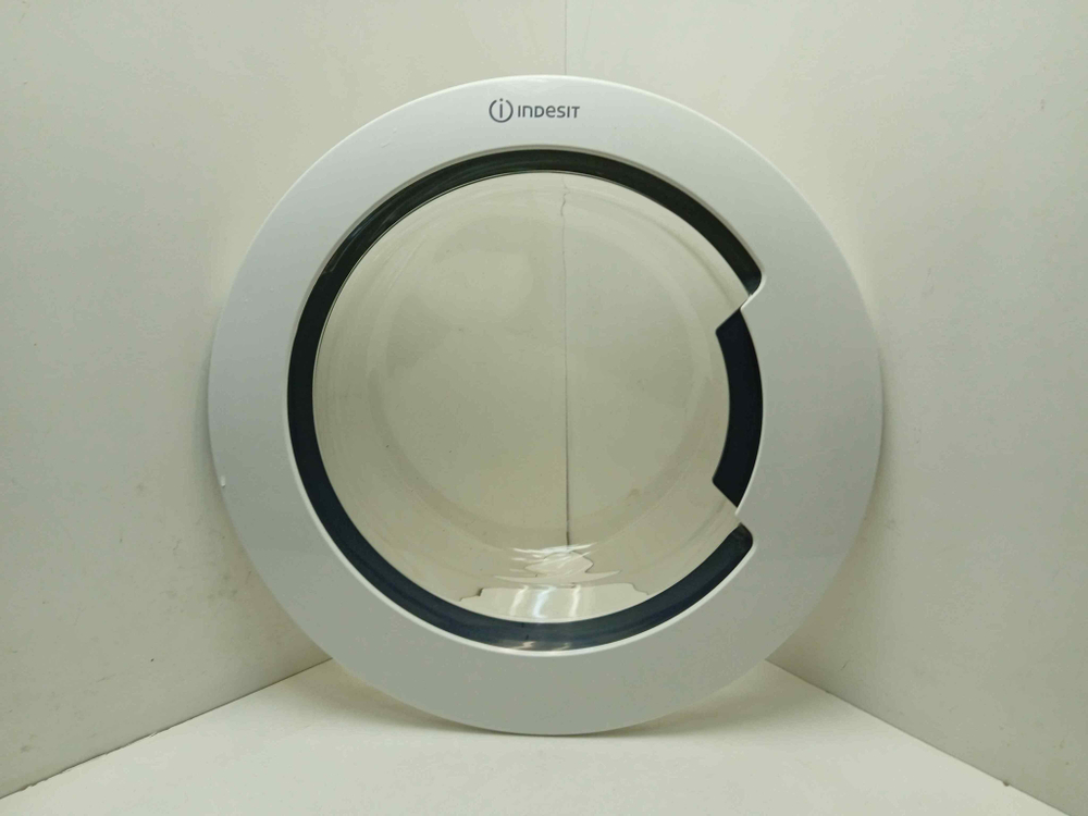 BWUA51051 кт181 Люк в сборе для стиральной машины Indesit BWUA51051 б/у
