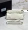 Кожаная средняя сумка Prada Bonnie белый