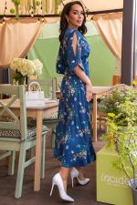 Платье Летнее вдохновение (джинс) П14145-1М LT Collection