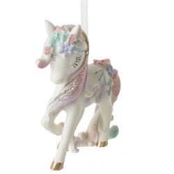 GAEM Фигурка декоративная подвесная "Лошадка", L7,5 W2 H8 см