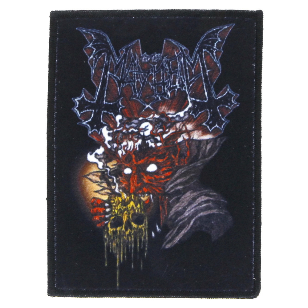 Нашивка группы Mayhem