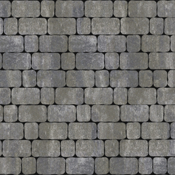 Тротуарная плитка Арена - Искусственный камень Габбро, комплект из 2 видов плит