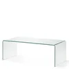 Стеклянный журнальный столик Glass, 110x55х35 см