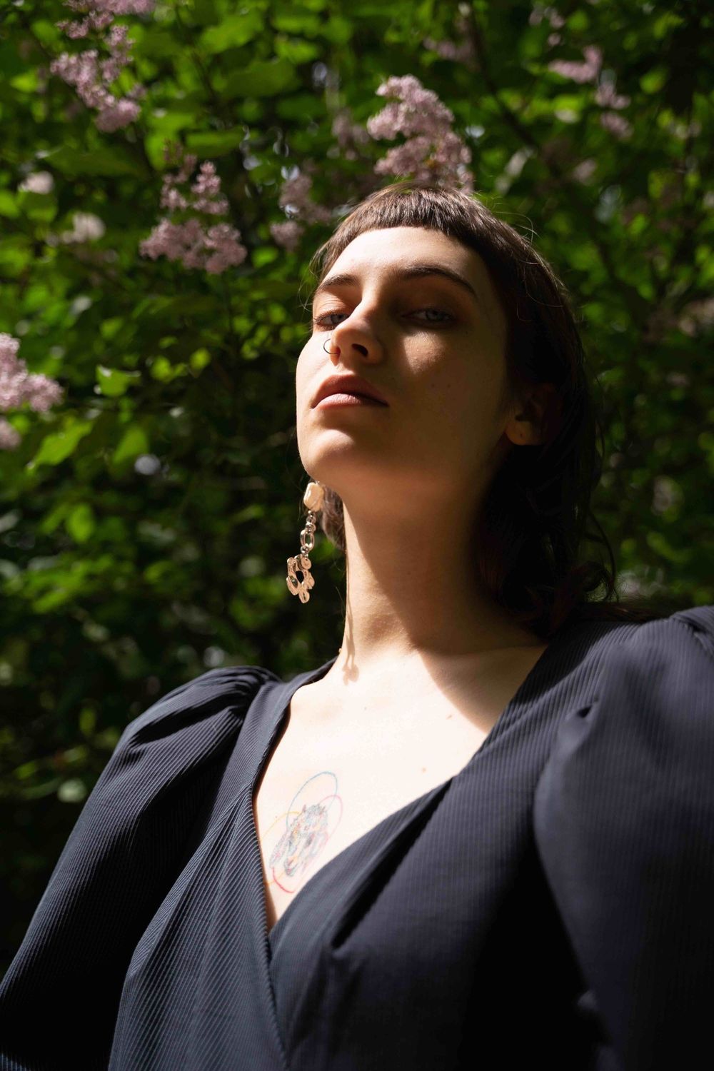 Моносерьга Before.Swine Ambivert Flower