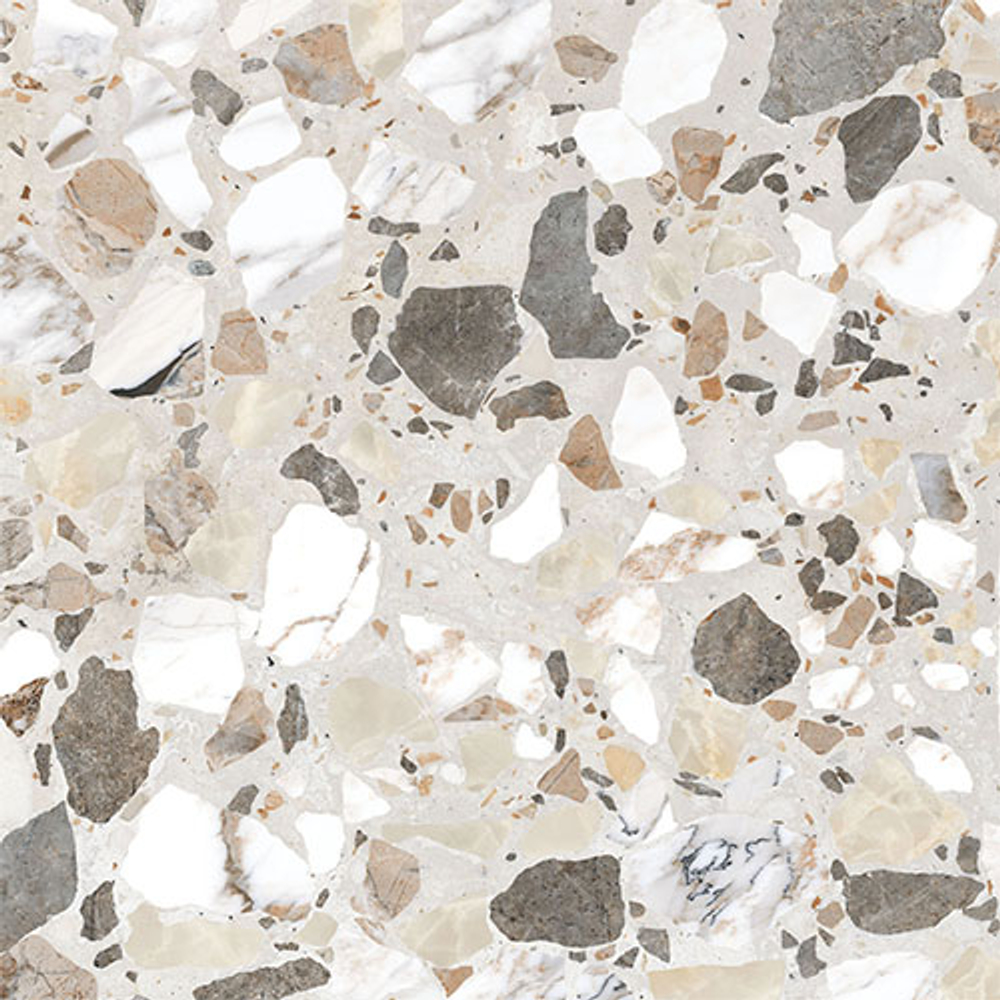 60x60 Marble-X Декор Терраццо Лаппато R9