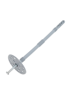 Дюбель для теплоизоляции Gigant (гриб) 10x200 с металлическим гвоздём 200 шт 123869