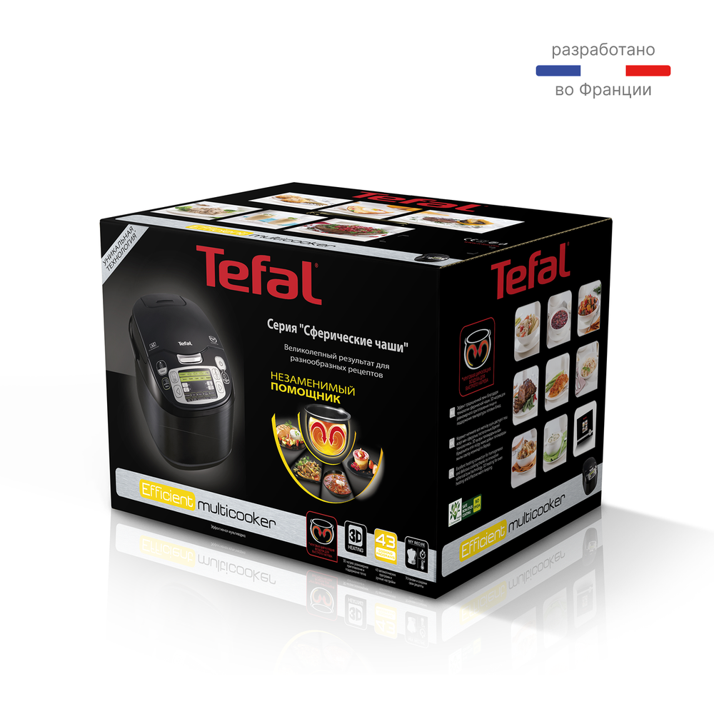 Мультиварка Tefal RK815832 со сферической чашей
