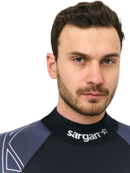 Гидрокостюм Sargan Nero 2.0 Long men 5 mm черно-серый