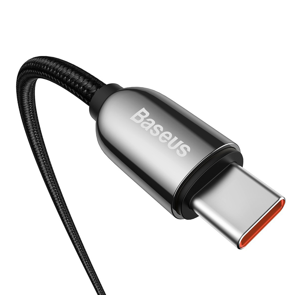 Type-C Кабель Baseus Display Fast Charging Data Cable Type-C to Type-C 100W - Black