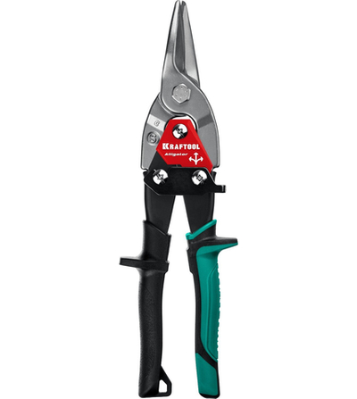 KRAFTOOL Alliator, 250 мм, прямые ножницы по металлу (2328-S)
