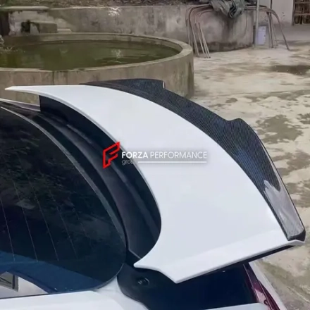 Карбоновый спойлер на крышку багажника для PORSCHE PANAMERA 971 2017–2023