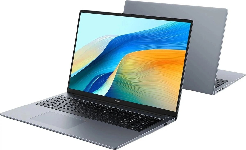 Ноутбук Huawei MateBook D 16 Космический серый 53013WXE (MCLF-X) (16" IPS, Intel Core i5 12450H, 2.0 GHz - 4.4 GHz, 8GB, 512GB SSD, Intel UHD Graphics, Windows 11)