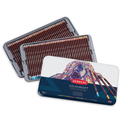 Derwent Coloursoft Набор 72 цвета