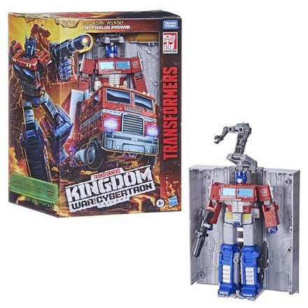 Hasbro Transformers Generations War for Cybertron: Kingdom - Фигурка лидера WFC-K11 Оптимуса Прайма / артикул   F0366 F0699  / GTIN 5010993767021