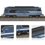 Локомотив Тепловоз HO BB Diesel Locomotive металлические колеса - HF67000-BLUE , полностью совместим c любой серией HO 1:87 , Возрастные ограничения от 14+