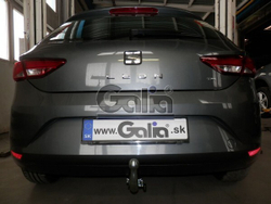 Фаркоп оцинкованный Galia A048A для Volkswagen Golf хетчбек 5 дв., Audi A3 хетчбек 3/5 дверей 2012- (паспорт и сертификат в комплекте)(без электрики)
