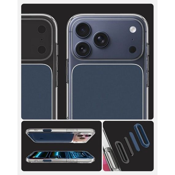 Чехол Spigen Ultra Hybrid T (MagFit) для iPhone 17 Pro Max (ACS10467) Blue