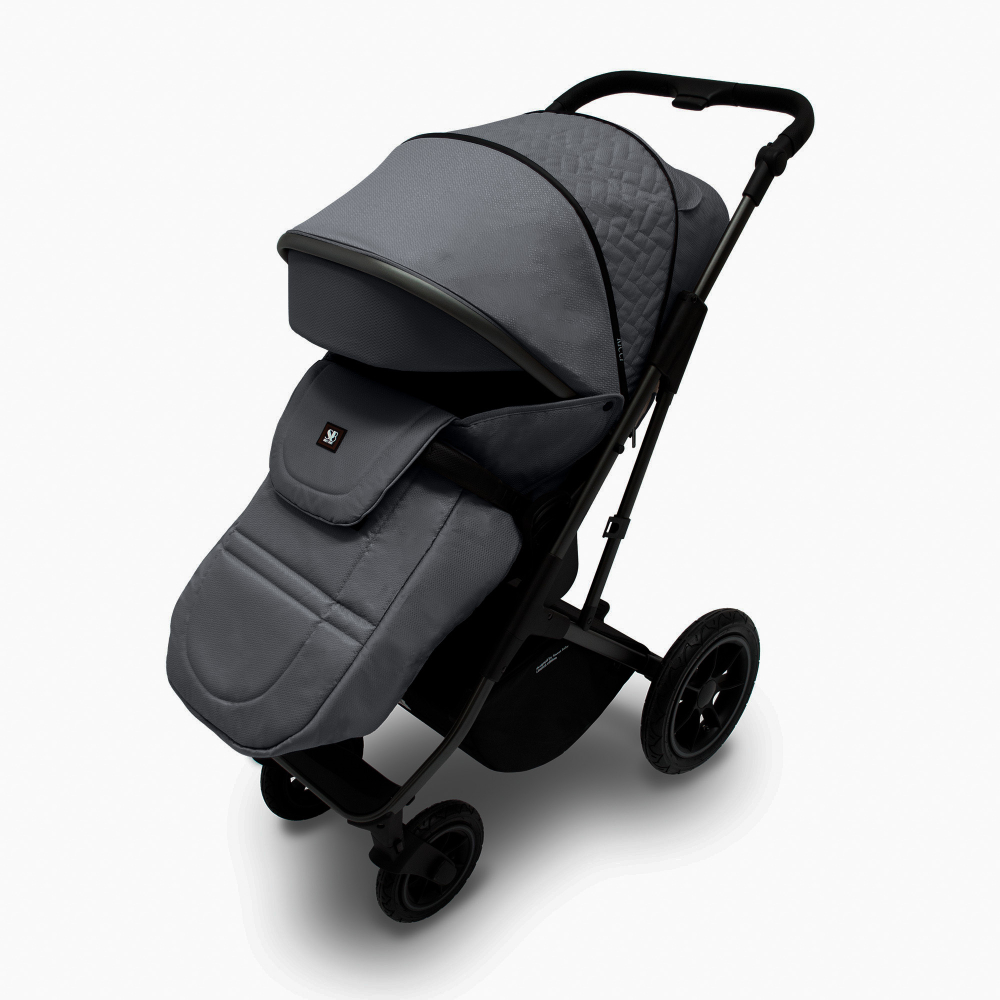 Коляска 2в1 Sweet Baby Ricci Steel Grey (Air)