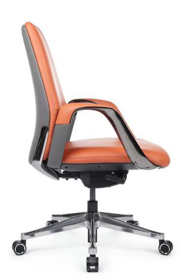 Кресло Napoli-M YZPN-YR021 Оранжевый/Серый