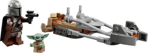 Конструктор LEGO Star Wars 75436 The Mandalorian & Grogu's Speeder Bike
