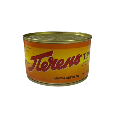 Печень трески Новосибирская натуральная 240 гр