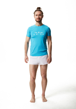 ФУТБОЛКА МУЖСКАЯ COMFORT TEE | SKYBLUE WHITE