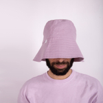 Linen bucket hat