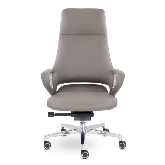 Кресло EPIK A-177-G 187-200 (светло-серый/ коричневый)