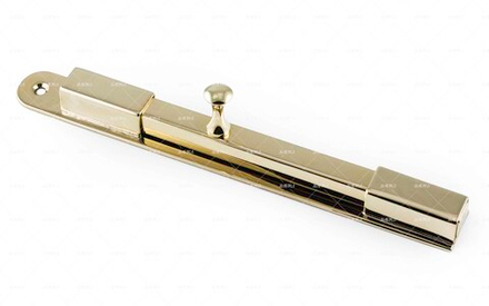 Шпингалет латунный Квадратный 12х12 длина 140, 240, 400, 750-1500 мм