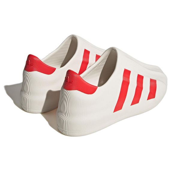 Кроссовки adidas originals AdiFOM Superstar для скейтборда Низкие Белые/Красный Унисекс