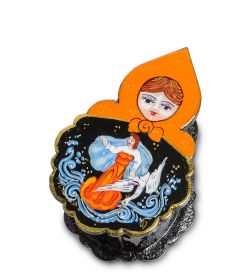 Народные промыслы ШК-12/ 1 Шкатулка «Матрешка» в асс.