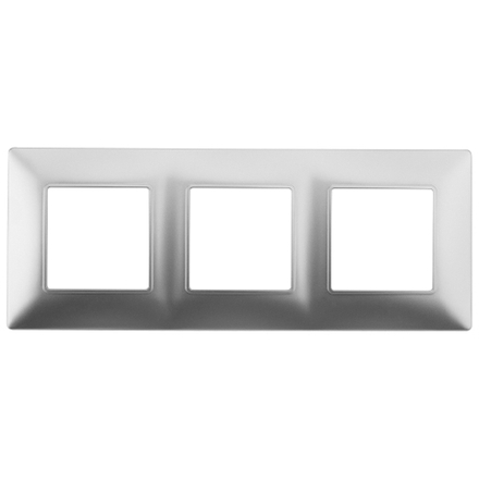 14-5003-03 ЭРА Рамка на 3 поста, Эра Elegance, алюминий