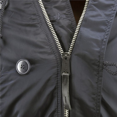 Куртка Аляска Alpha Slim Fit N-3B (стальной синий - steel blue)
