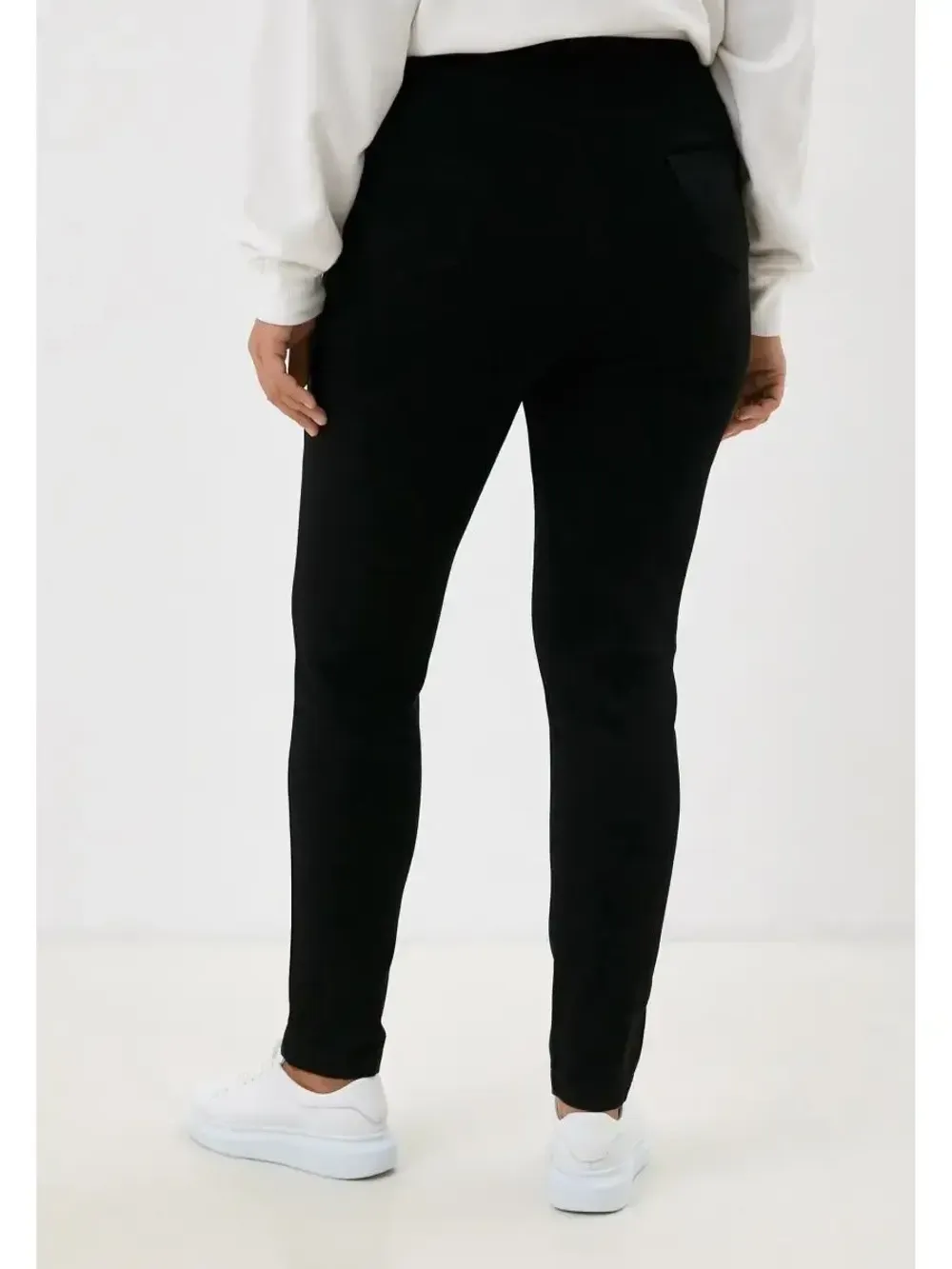 Джеггинсы утепленные больших размеров