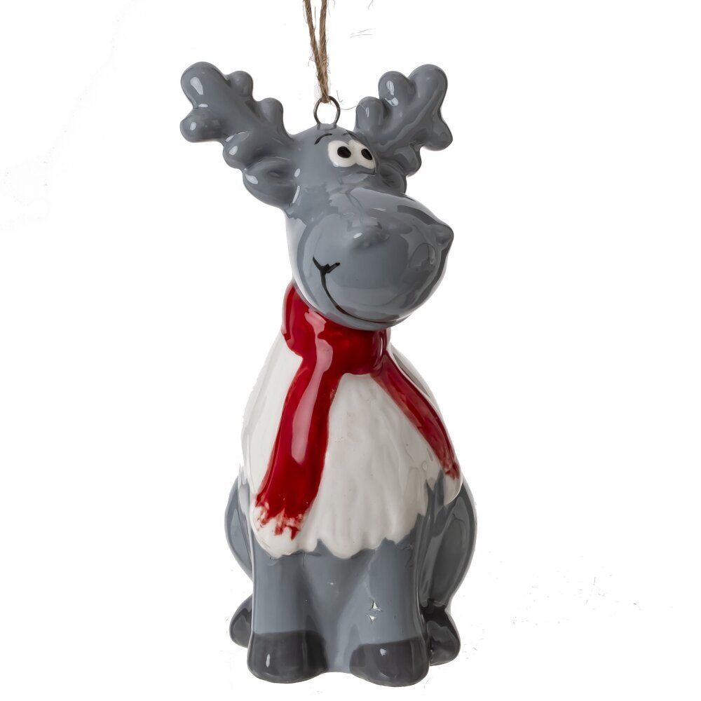 GAEM Фигурка декоративная подвесная "Олень", L5 W4 H8,5 см, 3в.