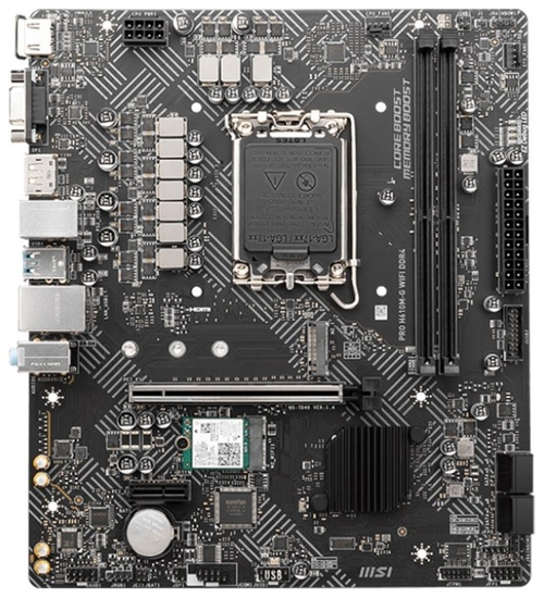 Материнская плата MSI PRO H610M-G WiFi DDR4