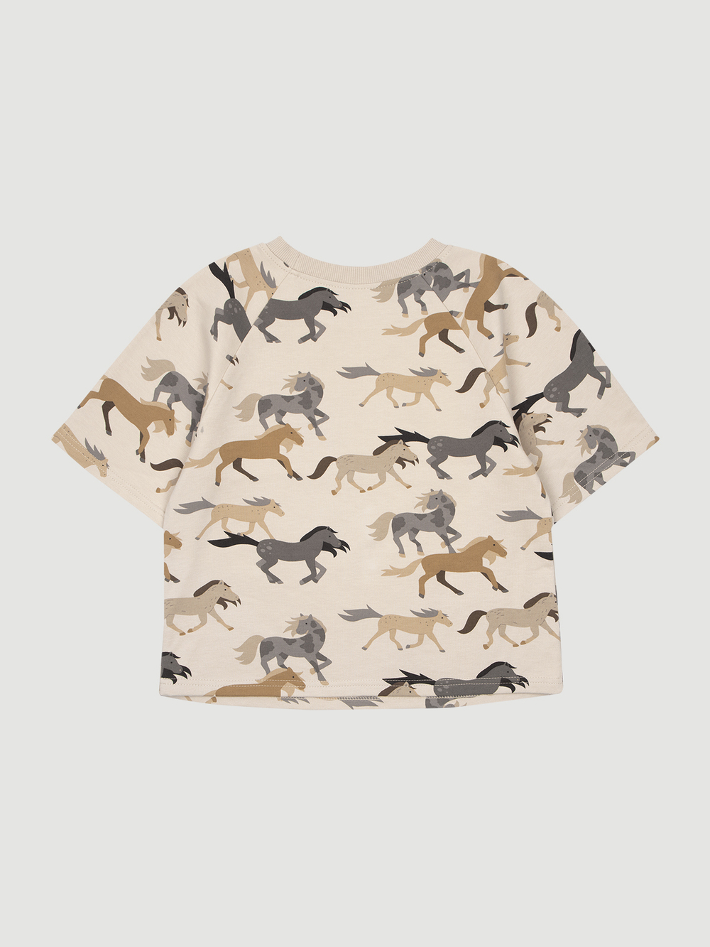 Футболка оверсайз реглан Mjölk Wild Horses