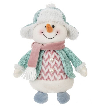 GAEM Игрушка набивная "Снеговик", L17 W12 H25 см