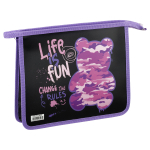 Папка для тетрадей А5 1 отделение на молнии "Have Fun" (Спейс)