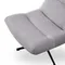 Крутящееся лаунж-кресло Soma, серое