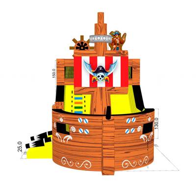 Коммерческий надувной корабль «Атлантис» 8,5х4х5 м