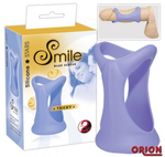 Голубая насадка для пениса Tricky (Цвет: голубой)