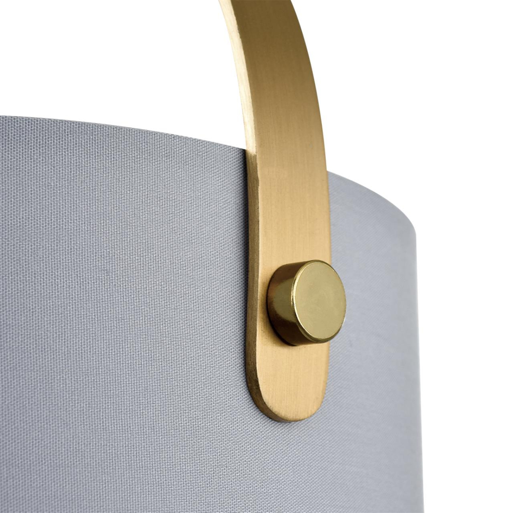 6592/3A MODERNI LN26 405 латунь/серый, металл/текстиль, стекло Подвес E14 3*40W 220V JANE