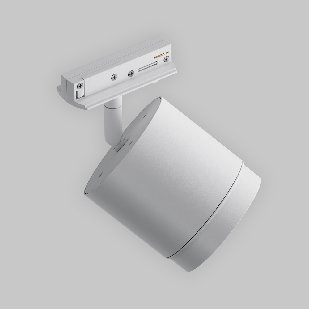 Трековые светильники однофазные Polar Unity белые GX53 15Вт ip20