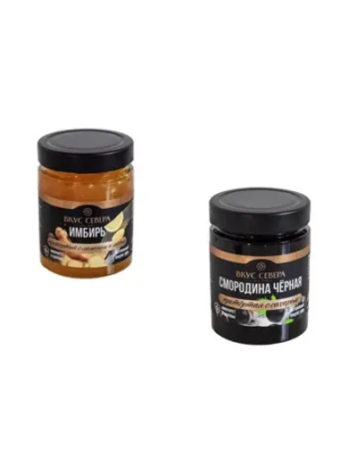 Имбирь протертый с Лимоном и Мёдом и Смородина черная