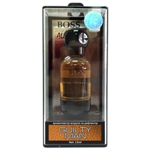 Ароматизатор на дефлектор  BOSS All Black  GUILTY MAN 13 мл (FKVJP)