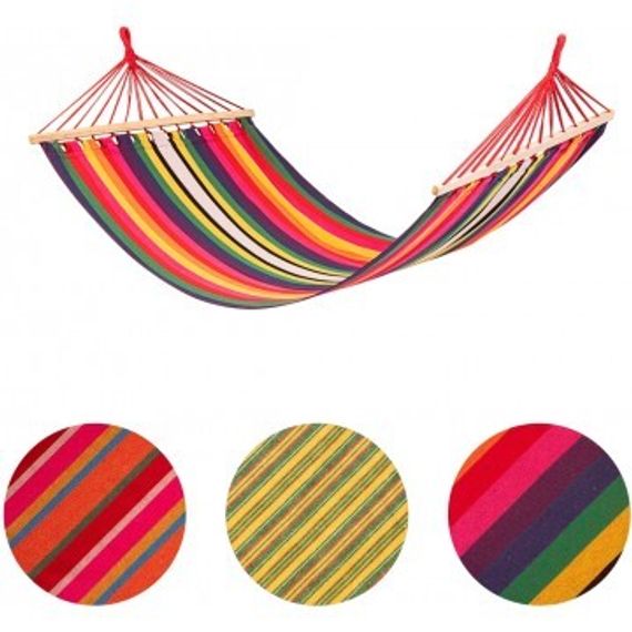 Гамак Helios тканевый 200х120см с планкой  (HS-G-P-200х120)