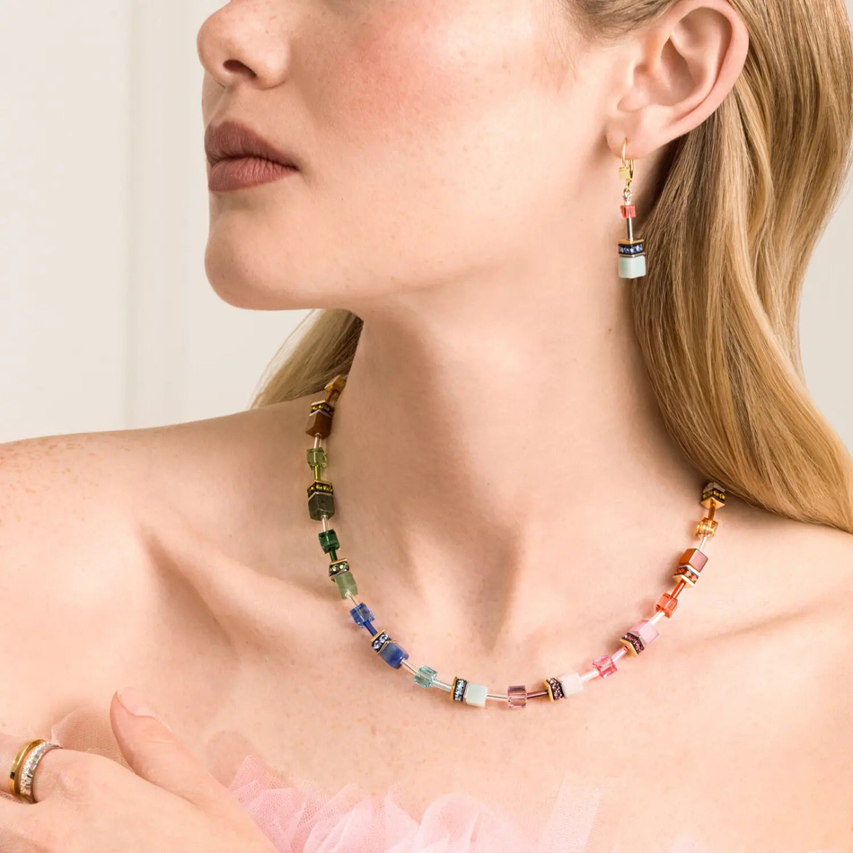 Серьги Coeur de Lion Multicolour Rainbow 4905/20-1520